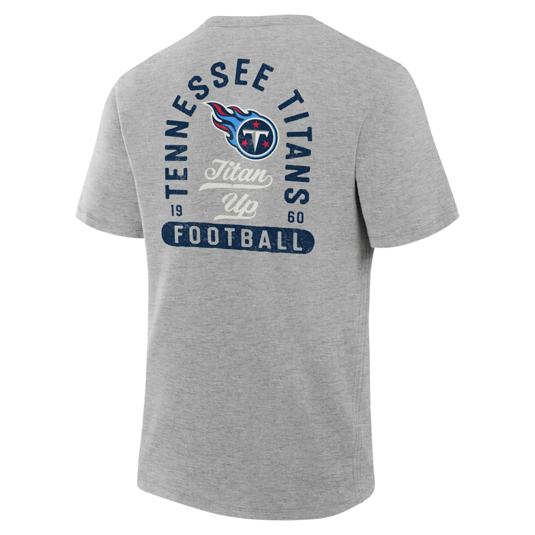 Tennessee Titans Fluid Motion Legacy T-Shirt Heather Gray | Fanatics