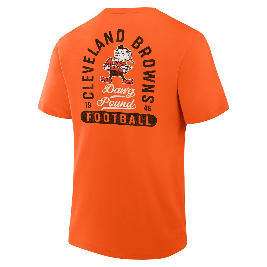 Cleveland Browns Fluid Motion Legacy T-Shirt Orange | Fanatics