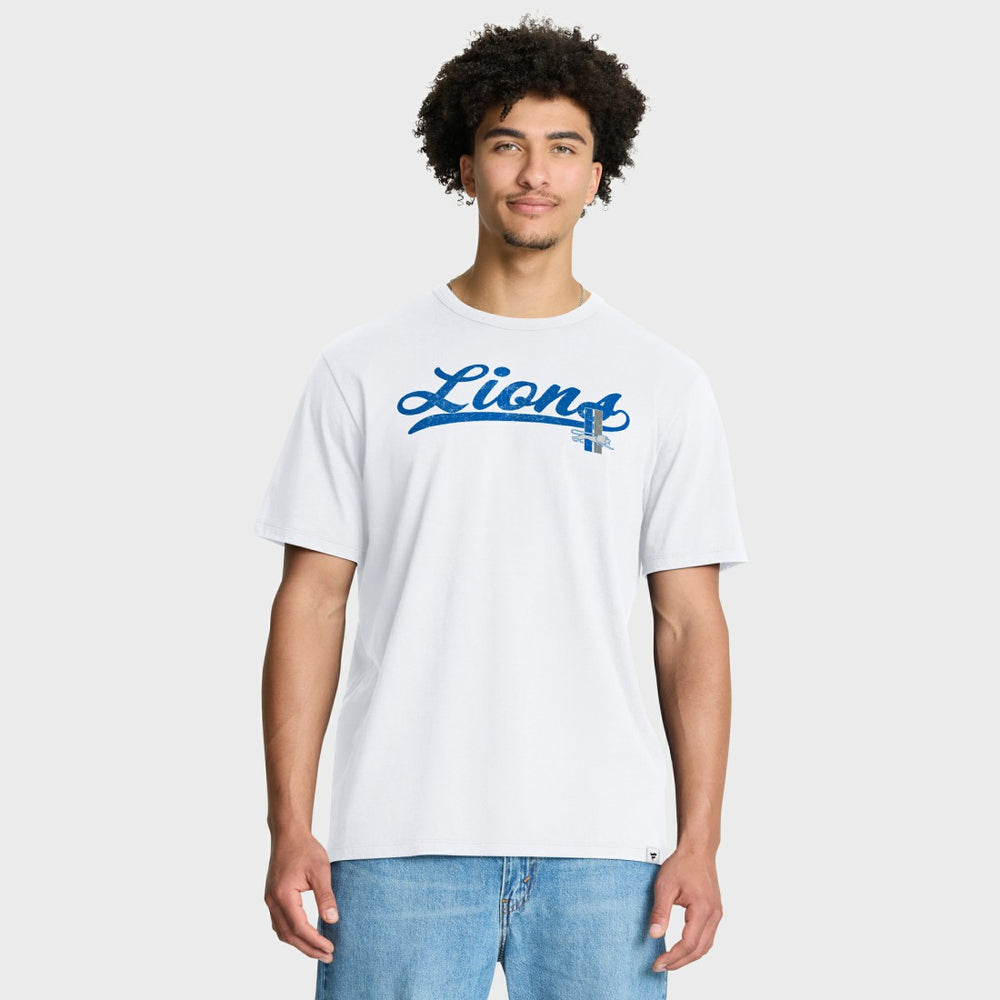 Detroit Lions Fluid Motion Legacy T-Shirt White | Fanatics