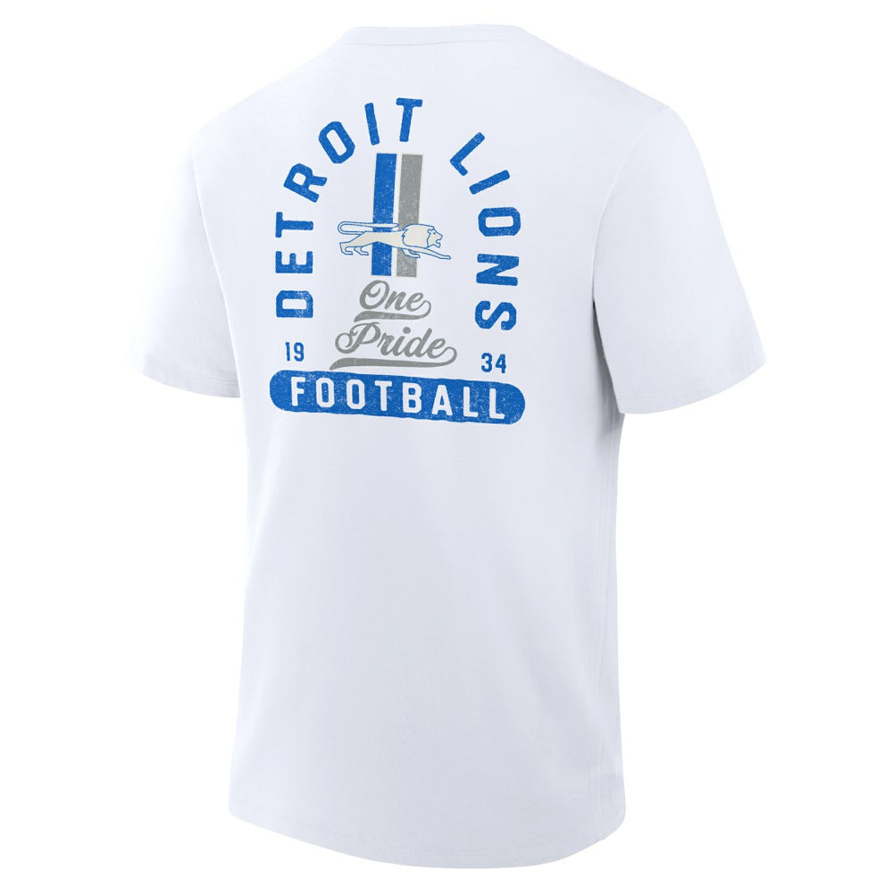 Detroit Lions Fluid Motion Legacy T-Shirt White | Fanatics