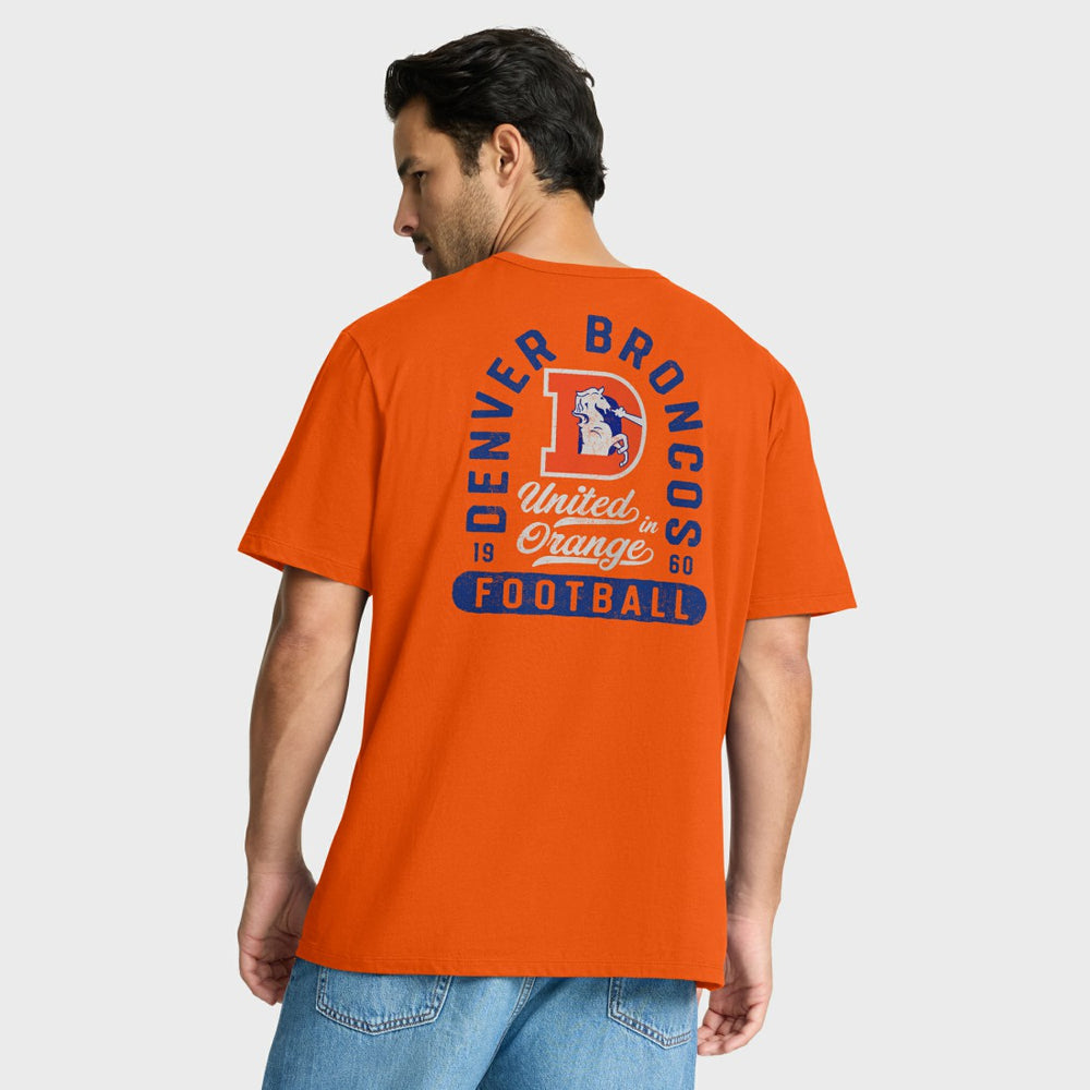 Denver Broncos Fluid Motion Legacy T-Shirt Orange | Fanatics