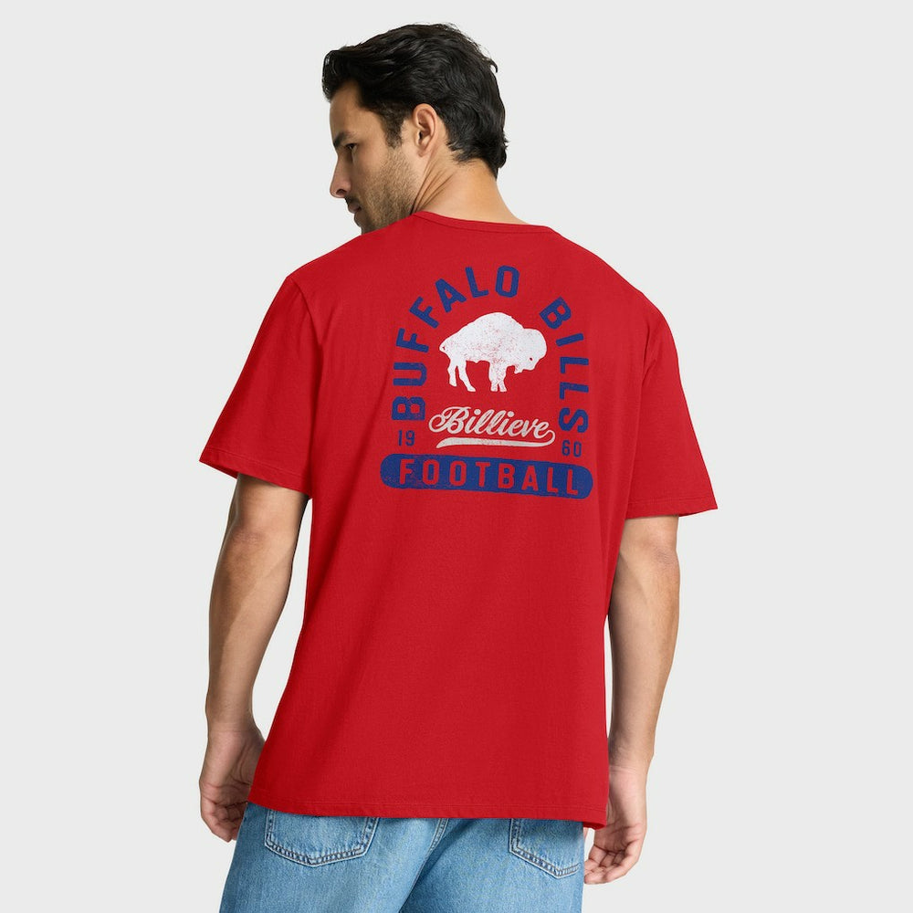 Buffalo Bills Fluid Motion Legacy T-Shirt Red | Fanatics