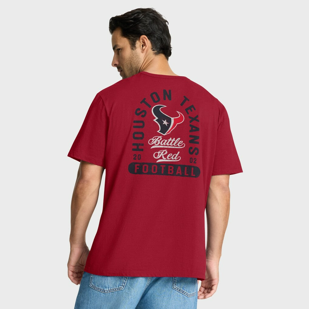 Houston Texans Fluid Motion Legacy T-Shirt Red | Fanatics