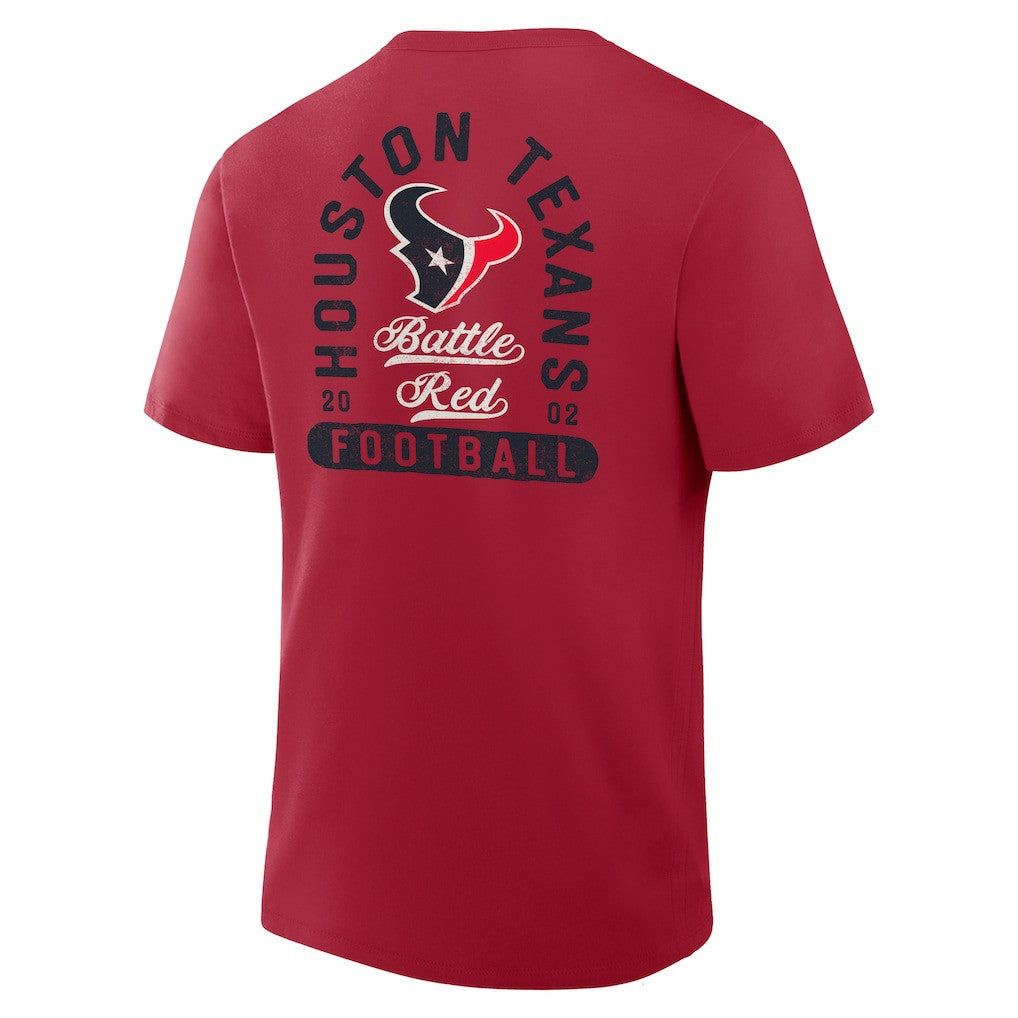 Houston Texans Fluid Motion Legacy T-Shirt Red | Fanatics