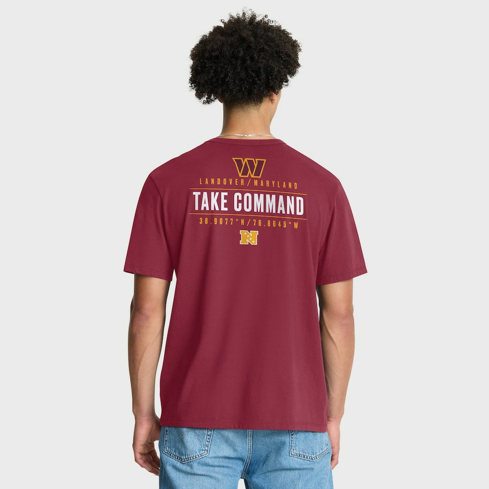 Washington Commanders Passing Pocket Legacy T-Shirt Burgundy | Fanatics