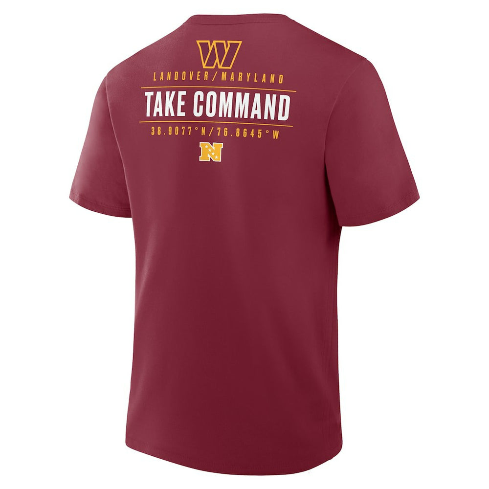 Washington Commanders Passing Pocket Legacy T-Shirt Burgundy | Fanatics