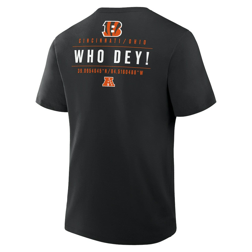Cincinnati Bengals Passing Pocket Legacy T-Shirt Black | Fanatics