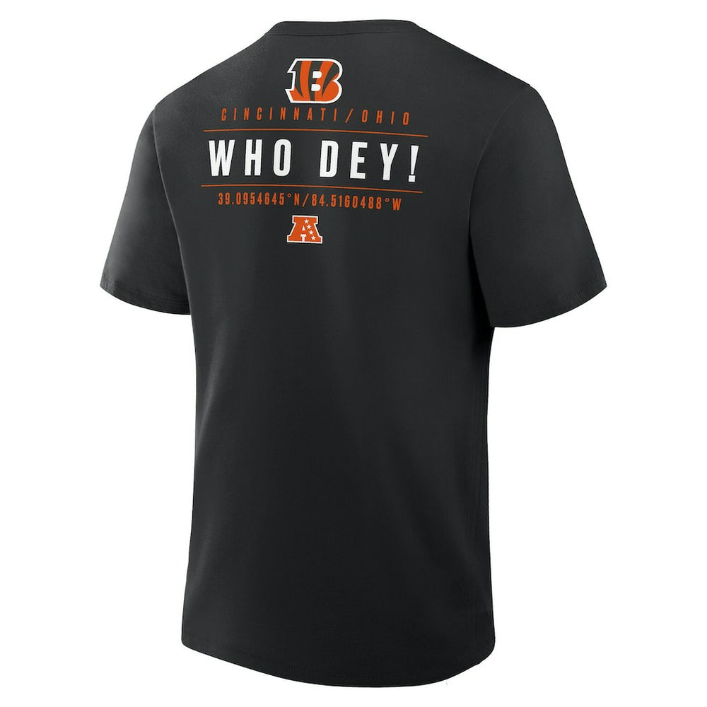 Cincinnati Bengals Passing Pocket Legacy T-Shirt Black | Fanatics