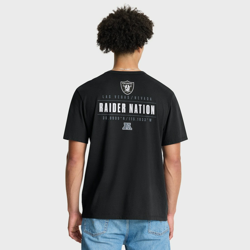 Las Vegas Raiders Passing Pocket Legacy T-Shirt Black | Fanatics