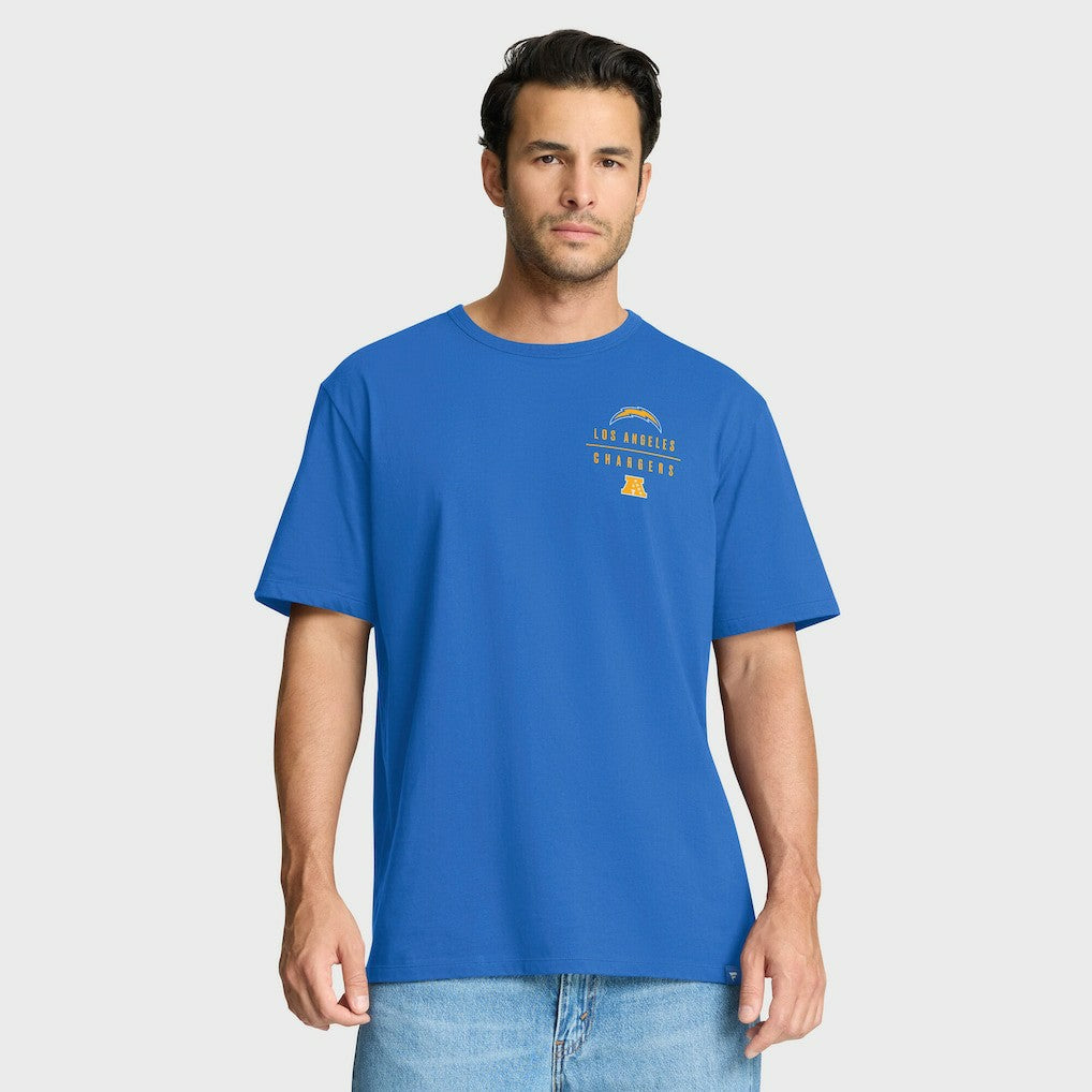 Los Angeles Chargers Passing Pocket Legacy T-Shirt Powder Blue | Fanatics