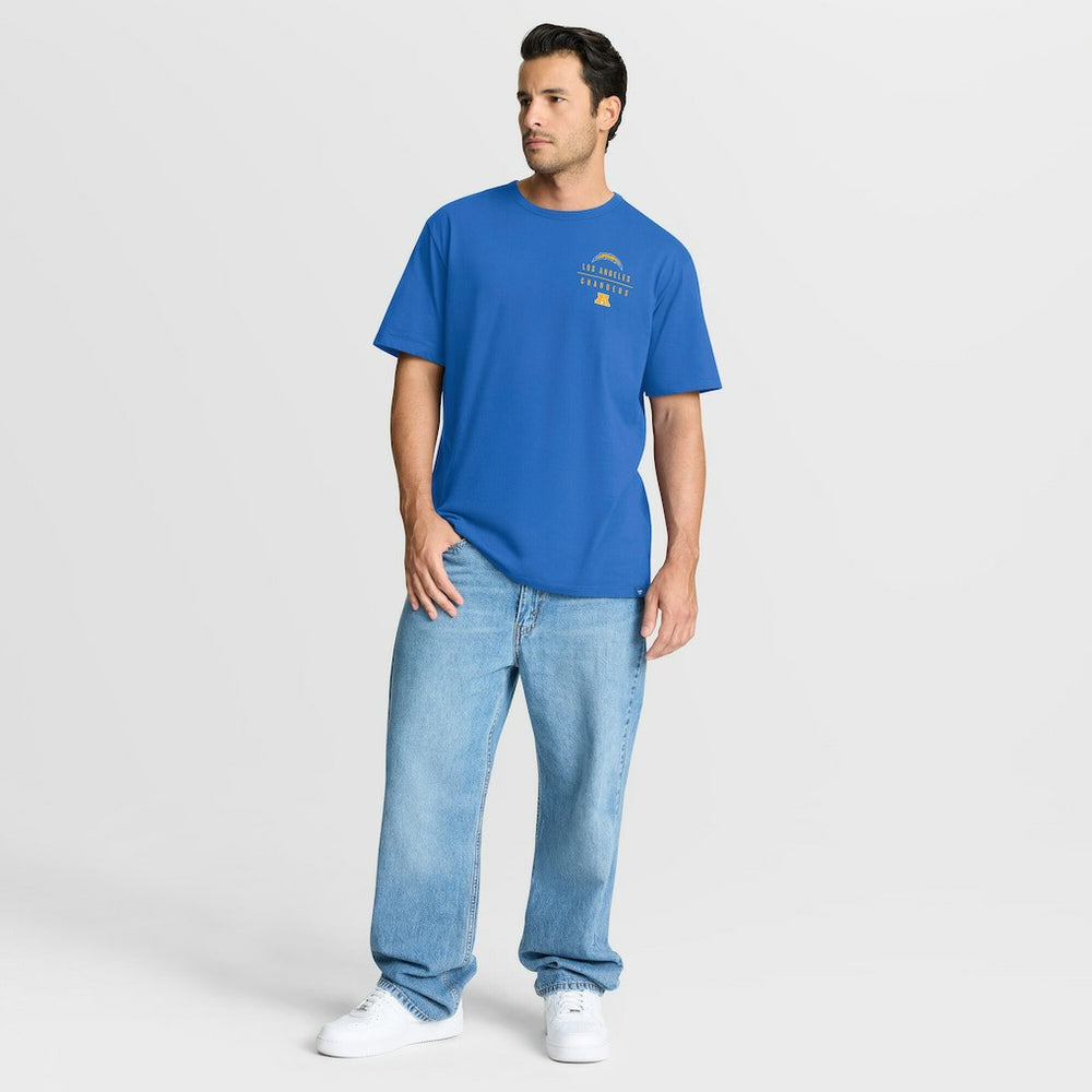 Los Angeles Chargers Passing Pocket Legacy T-Shirt Powder Blue | Fanatics