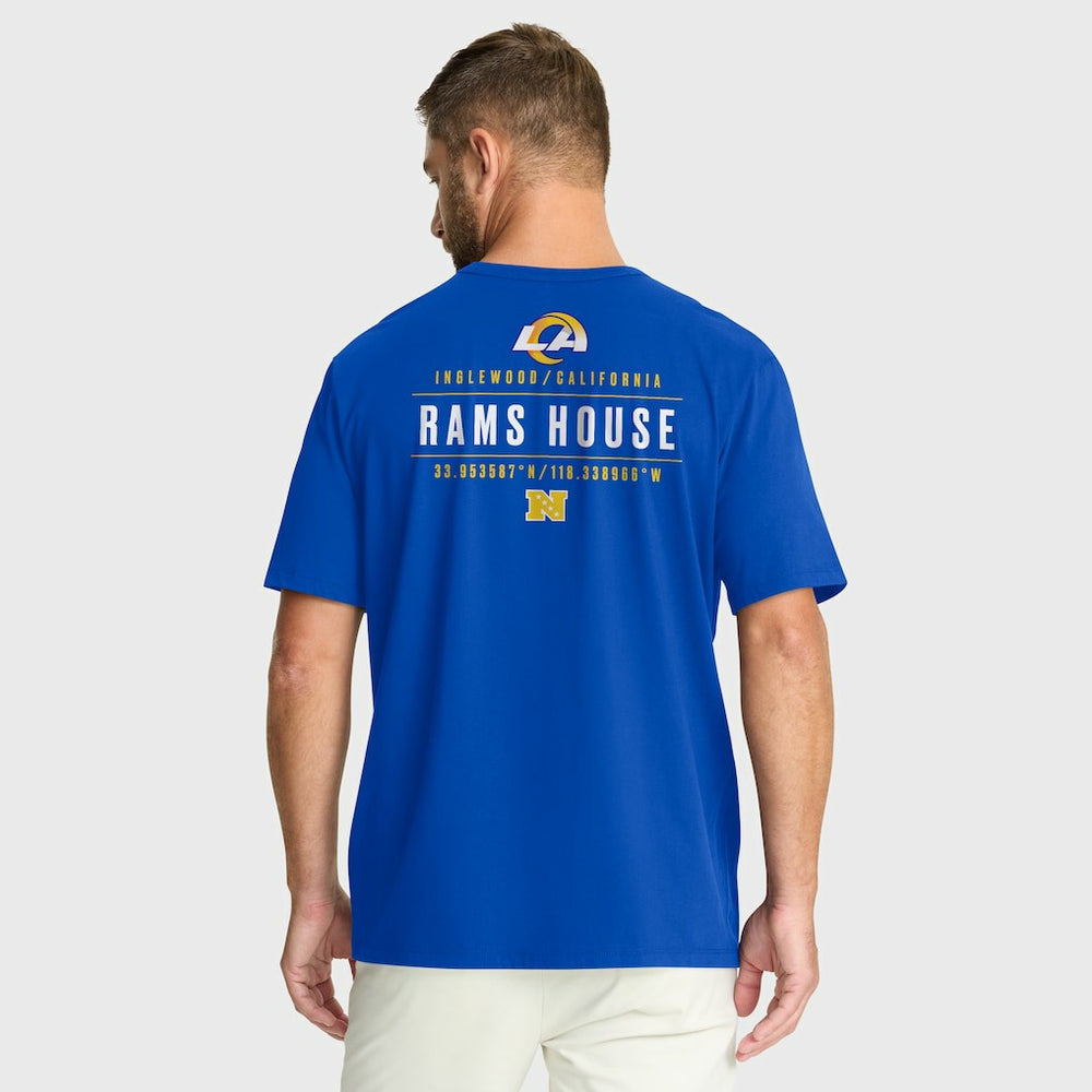 Los Angeles Rams Passing Pocket Legacy T-Shirt Royal | Fanatics