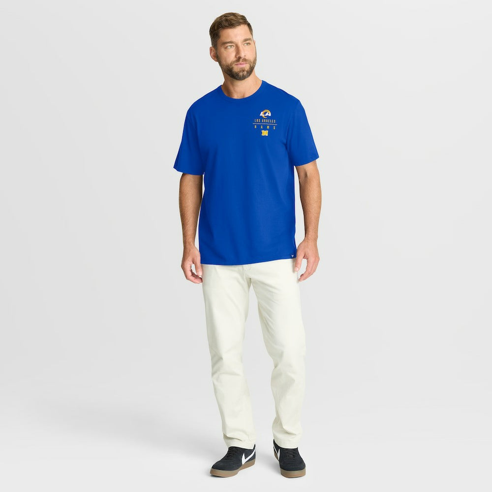 Los Angeles Rams Passing Pocket Legacy T-Shirt Royal | Fanatics