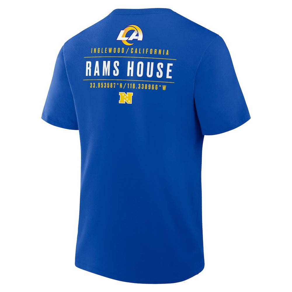 Los Angeles Rams Passing Pocket Legacy T-Shirt Royal | Fanatics