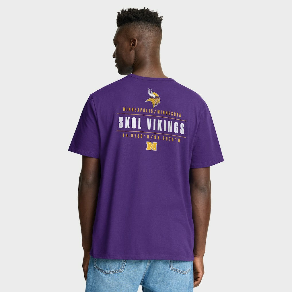 Minnesota Vikings Passing Pocket Legacy T-Shirt Purple | Fanatics