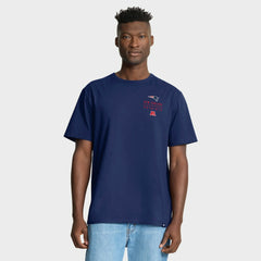 New England Patriots Passing Pocket Legacy T-Shirt Navy | Fanatics
