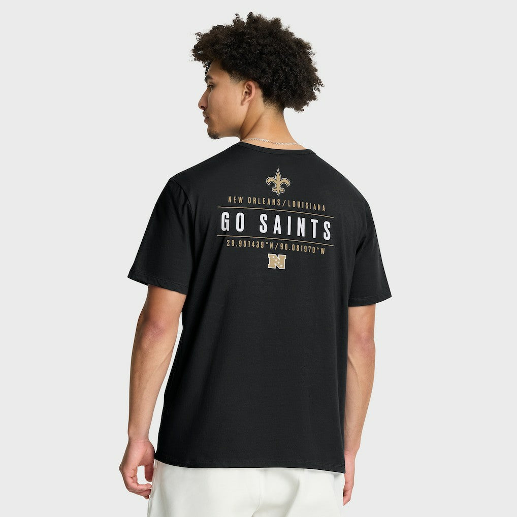 New Orleans Saints Passing Pocket Legacy T-Shirt Black | Fanatics
