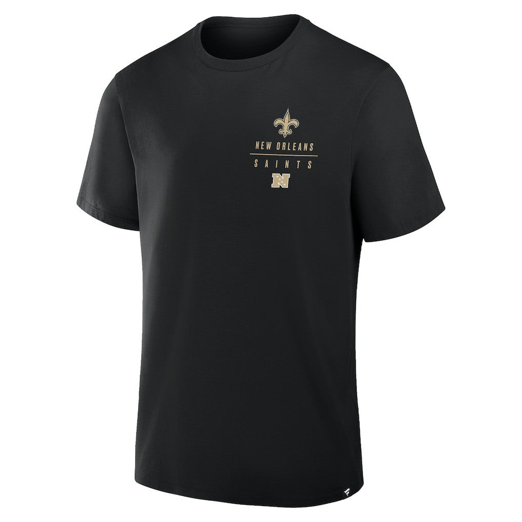 New Orleans Saints Passing Pocket Legacy T-Shirt Black | Fanatics