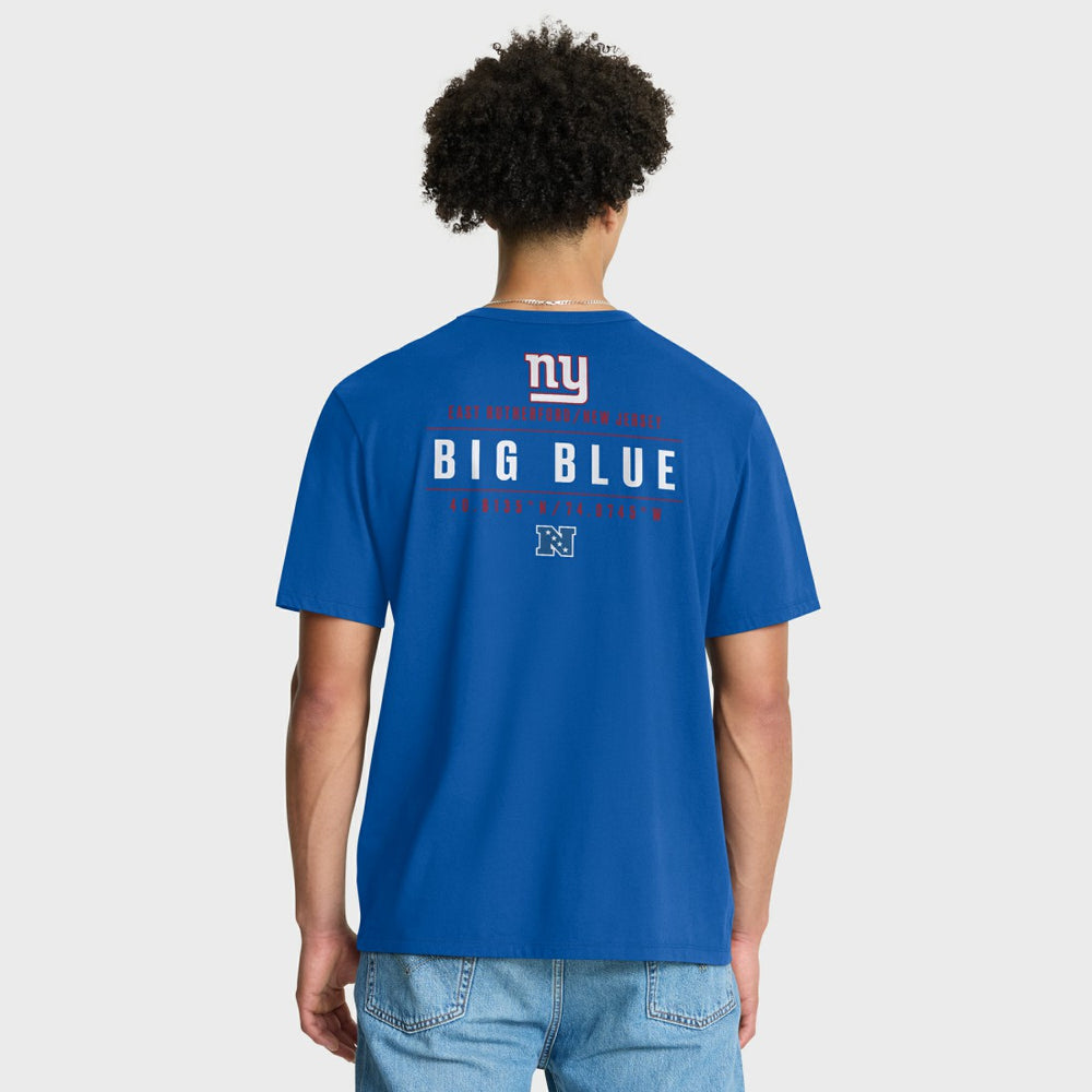 New York Giants Passing Pocket Legacy T-Shirt Royal | Fanatics