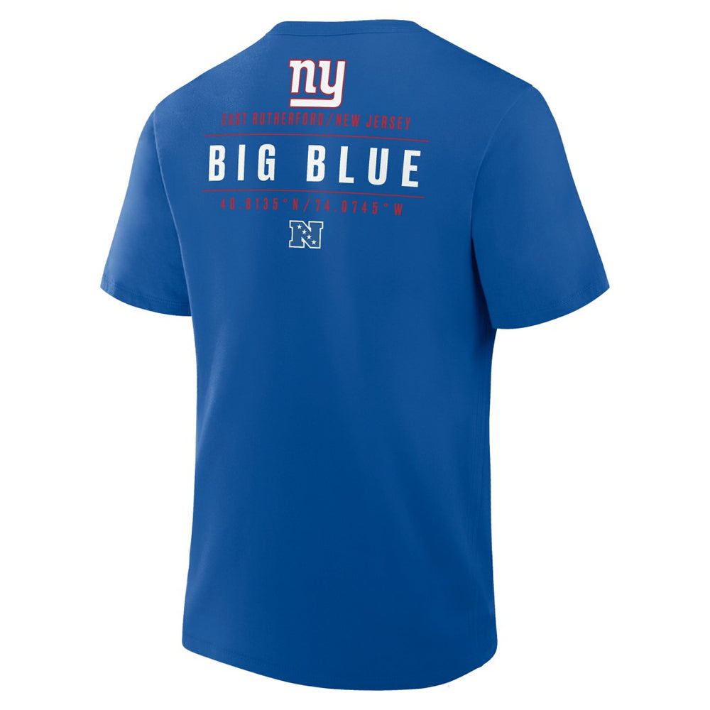 New York Giants Passing Pocket Legacy T-Shirt Royal | Fanatics