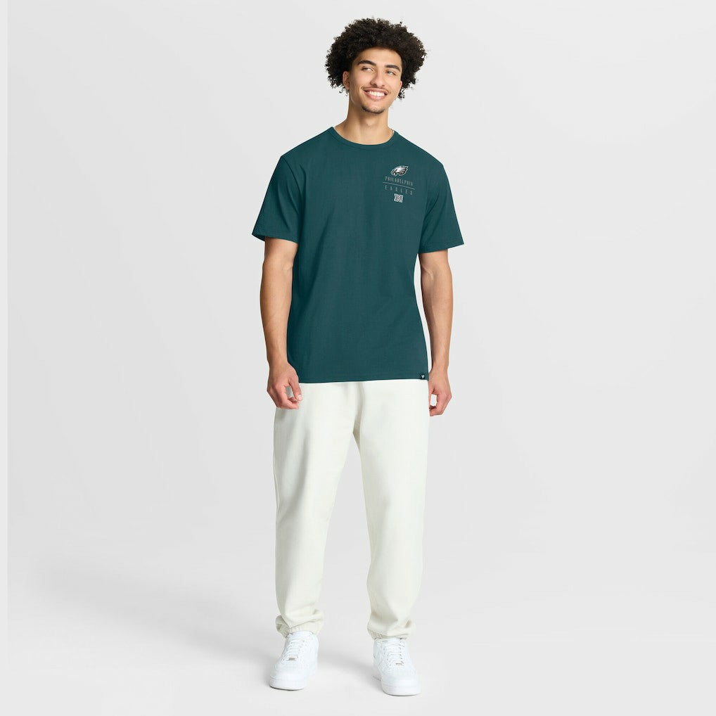 Philadelphia Eagles Passing Pocket Legacy T-Shirt Midnight Green | Fanatics