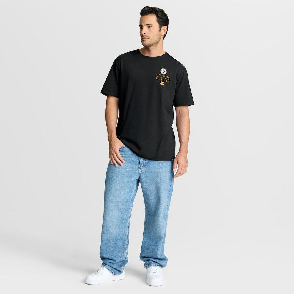 Pittsburgh Steelers Passing Pocket Legacy T-Shirt Black | Fanatics