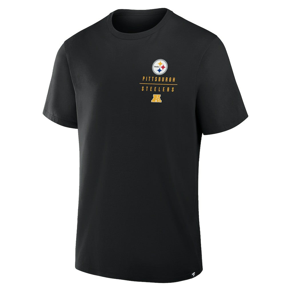Pittsburgh Steelers Passing Pocket Legacy T-Shirt Black | Fanatics