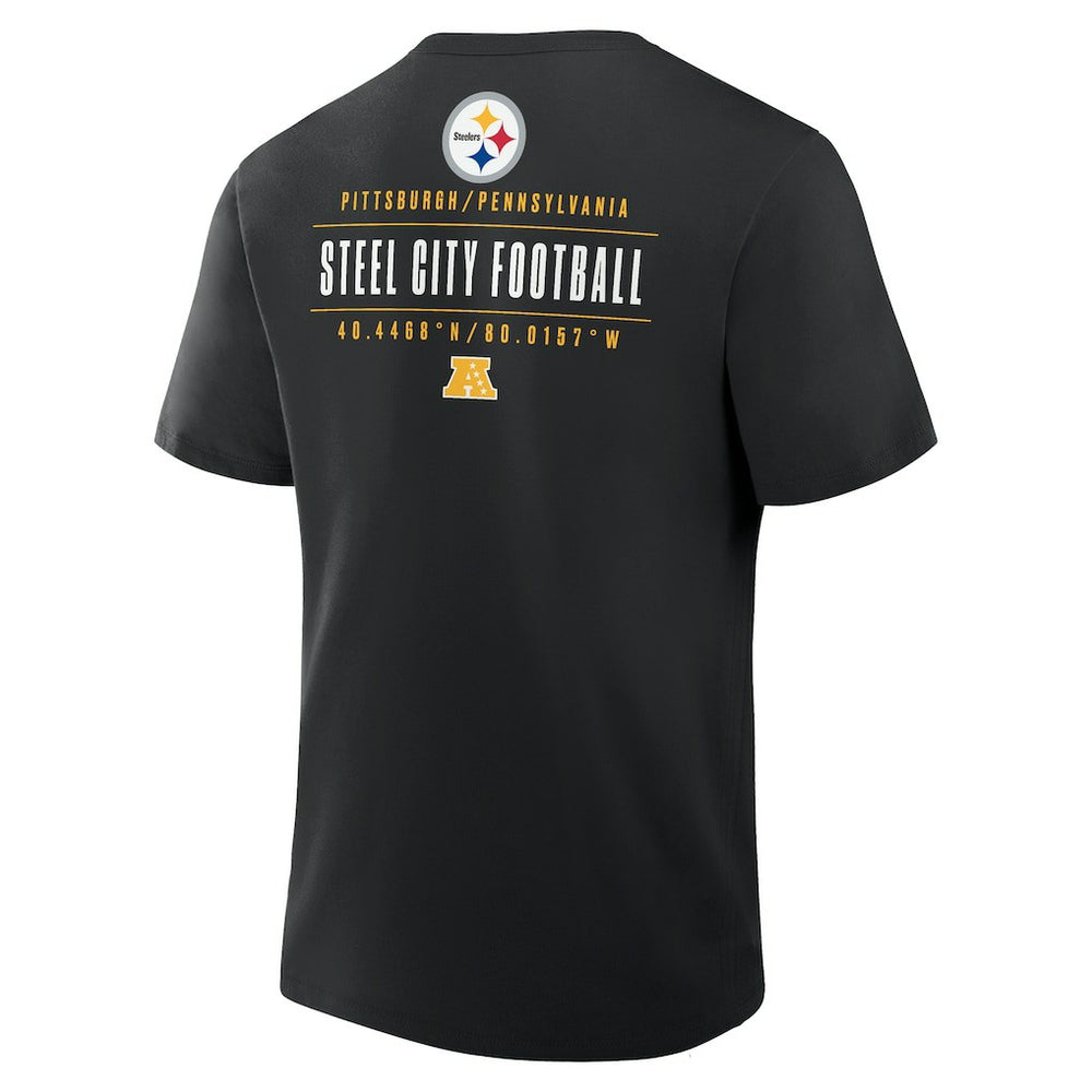 Pittsburgh Steelers Passing Pocket Legacy T-Shirt Black | Fanatics