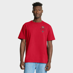 San Francisco 49ers Passing Pocket Legacy T-Shirt Scarlet | Fanatics