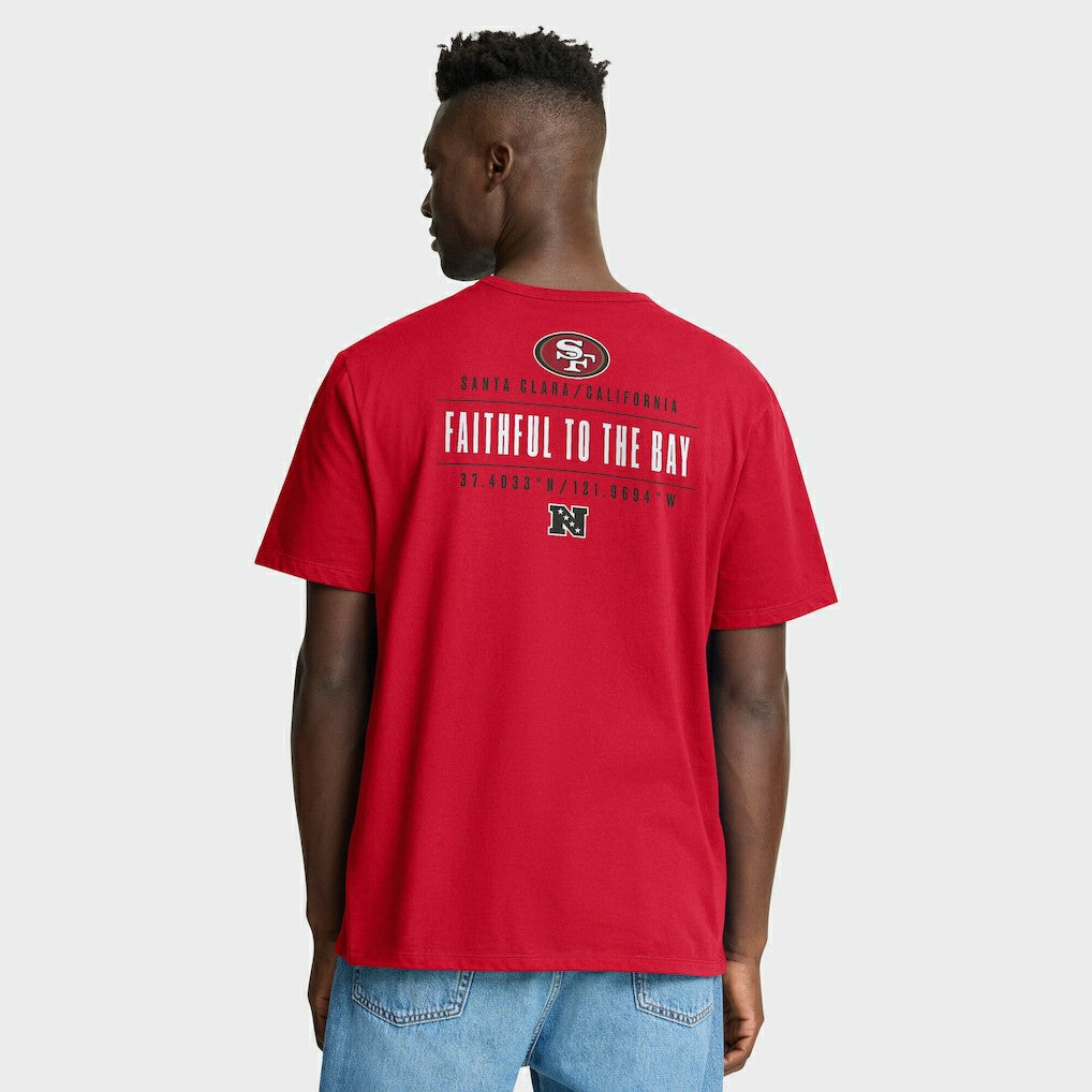 San Francisco 49ers Passing Pocket Legacy T-Shirt Scarlet | Fanatics