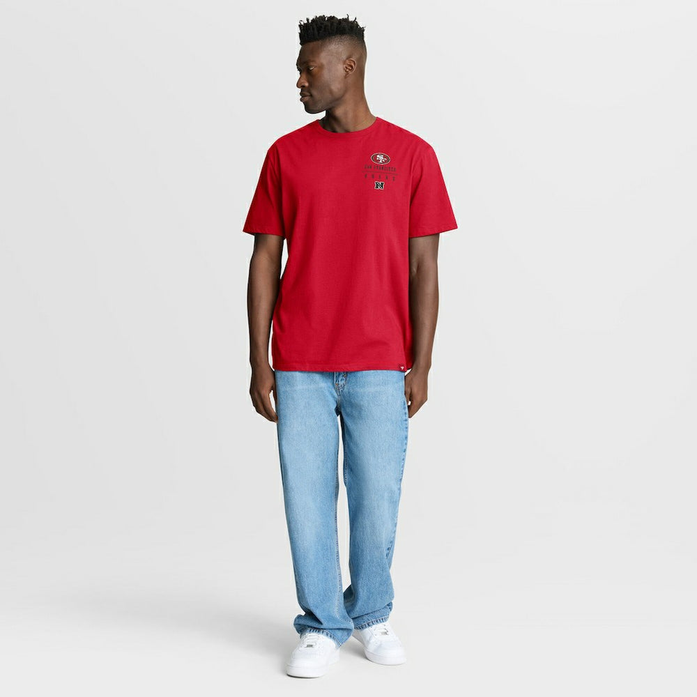 San Francisco 49ers Passing Pocket Legacy T-Shirt Scarlet | Fanatics
