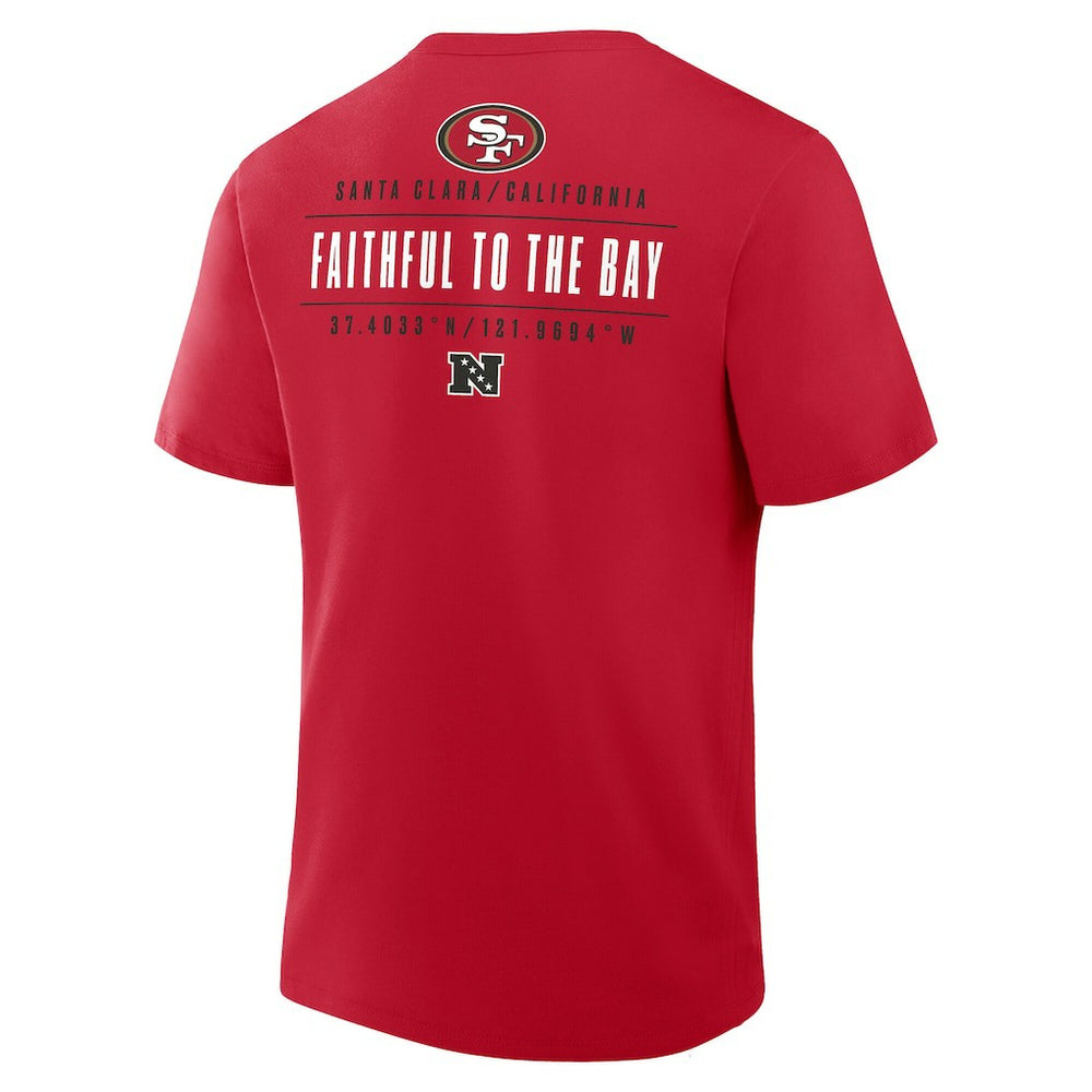 San Francisco 49ers Passing Pocket Legacy T-Shirt Scarlet | Fanatics