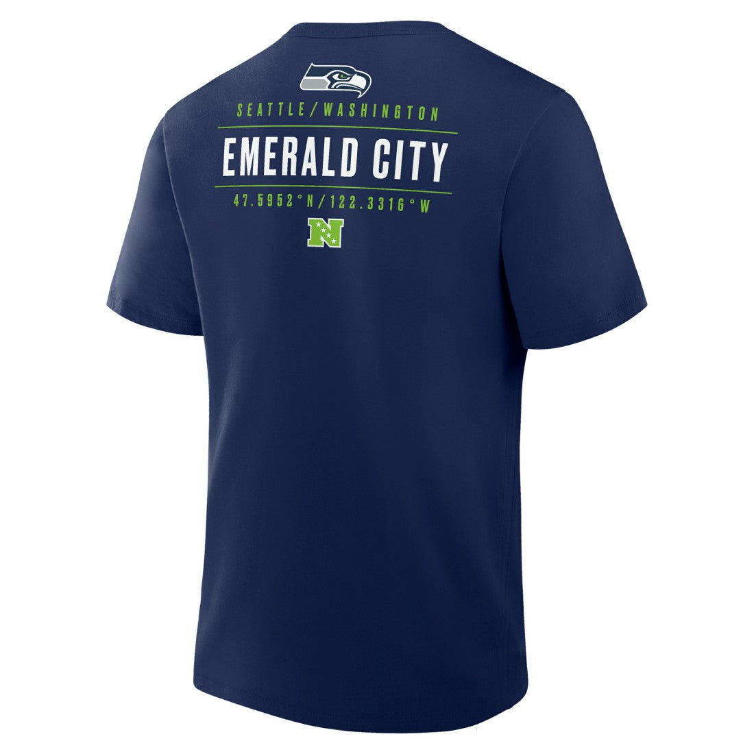 Seattle Seahawks Passing Pocket Legacy T-Shirt College Navy | Fanatics
