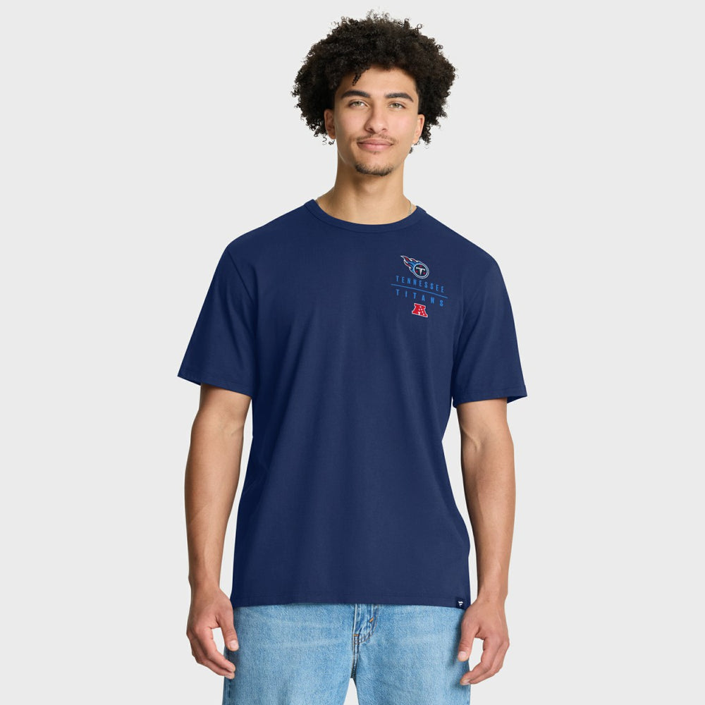 Tennessee Titans Passing Pocket Legacy T-Shirt Navy | Fanatics