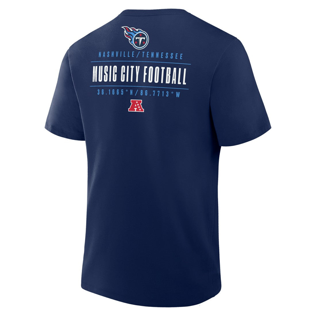 Tennessee Titans Passing Pocket Legacy T-Shirt Navy | Fanatics
