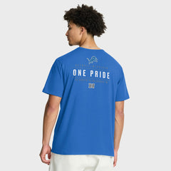 Detroit Lions Passing Pocket Legacy T-Shirt Blue | Fanatics