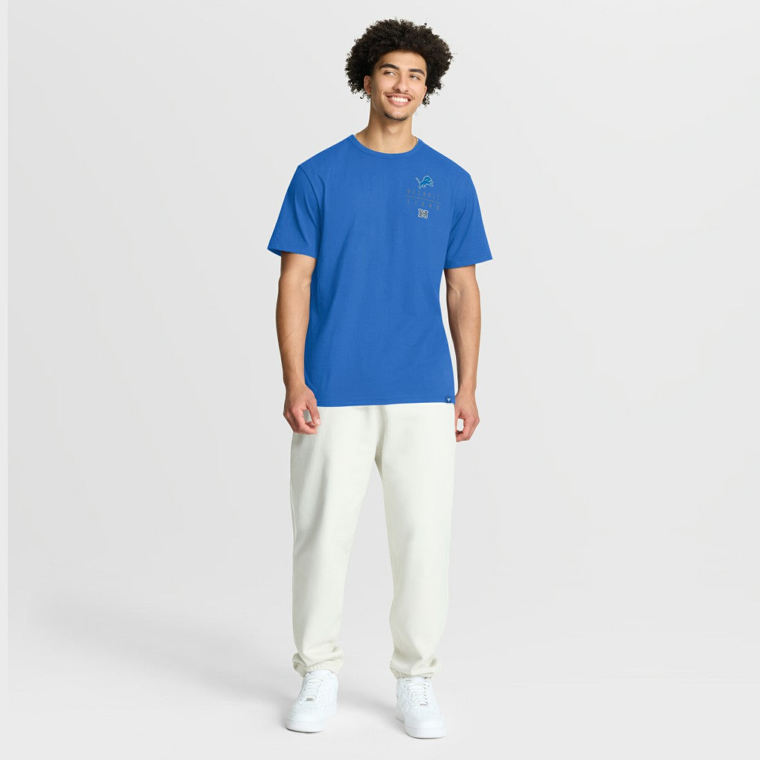 Detroit Lions Passing Pocket Legacy T-Shirt Blue | Fanatics