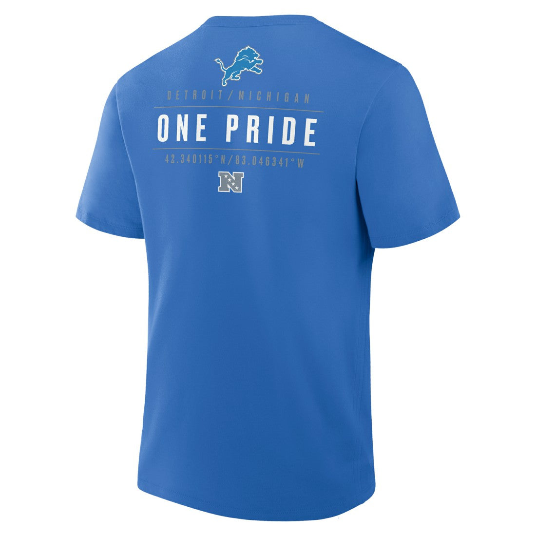Detroit Lions Passing Pocket Legacy T-Shirt Blue | Fanatics