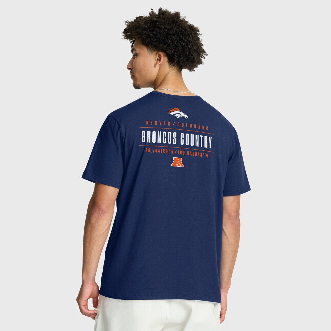 Denver Broncos Passing Pocket Legacy T-Shirt Navy | Fanatics