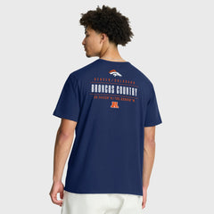 Denver Broncos Passing Pocket Legacy T-Shirt Navy | Fanatics