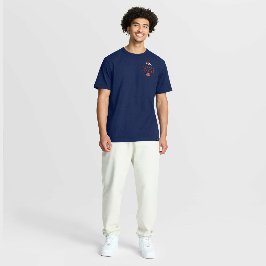 Denver Broncos Passing Pocket Legacy T-Shirt Navy | Fanatics