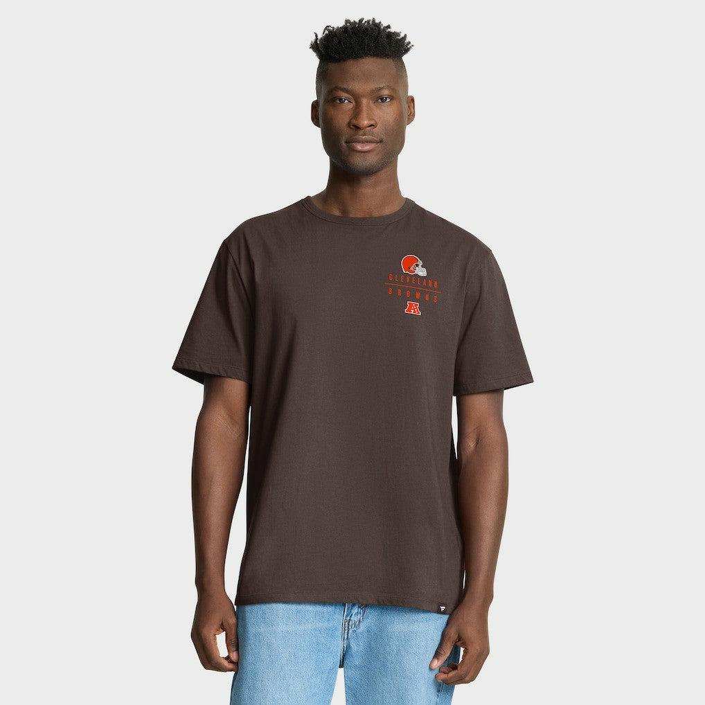 Cleveland Browns Passing Pocket Legacy T-Shirt Brown | Fanatics