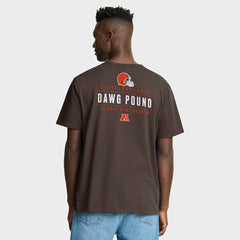 Cleveland Browns Passing Pocket Legacy T-Shirt Brown | Fanatics