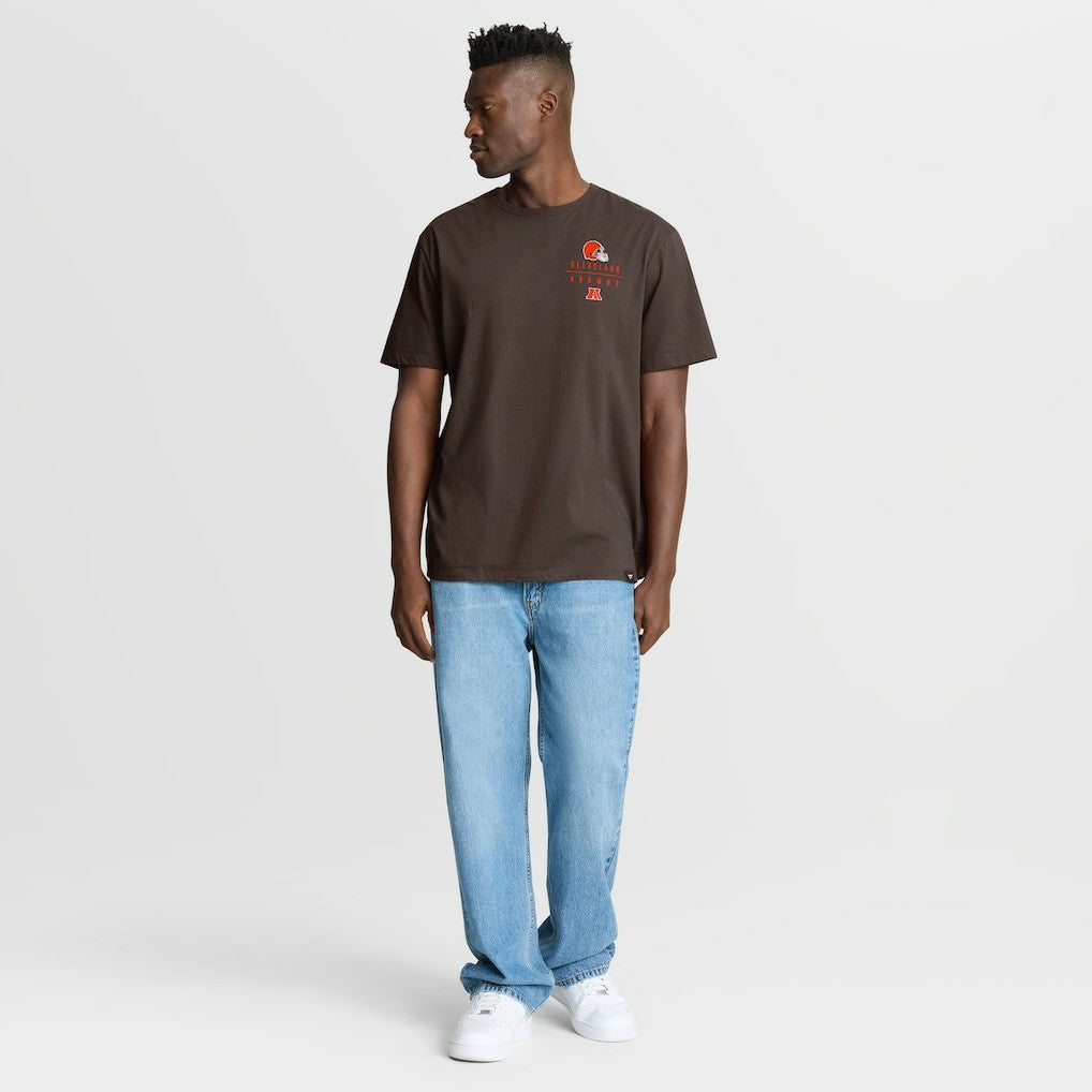 Cleveland Browns Passing Pocket Legacy T-Shirt Brown | Fanatics
