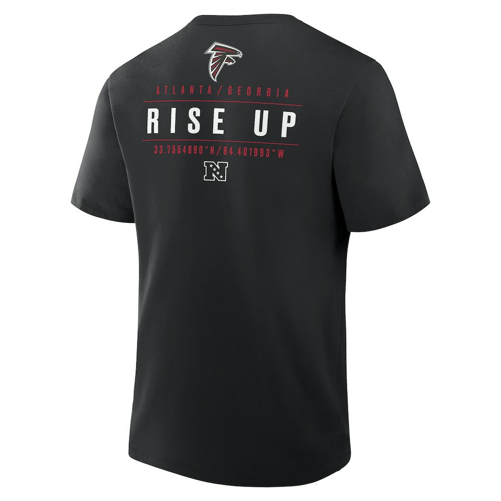 Atlanta Falcons Passing Pocket Legacy T-Shirt Black | Fanatics
