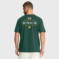 Green Bay Packers Passing Pocket Legacy T-Shirt Green | Fanatics
