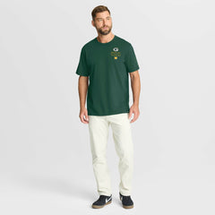Green Bay Packers Passing Pocket Legacy T-Shirt Green | Fanatics