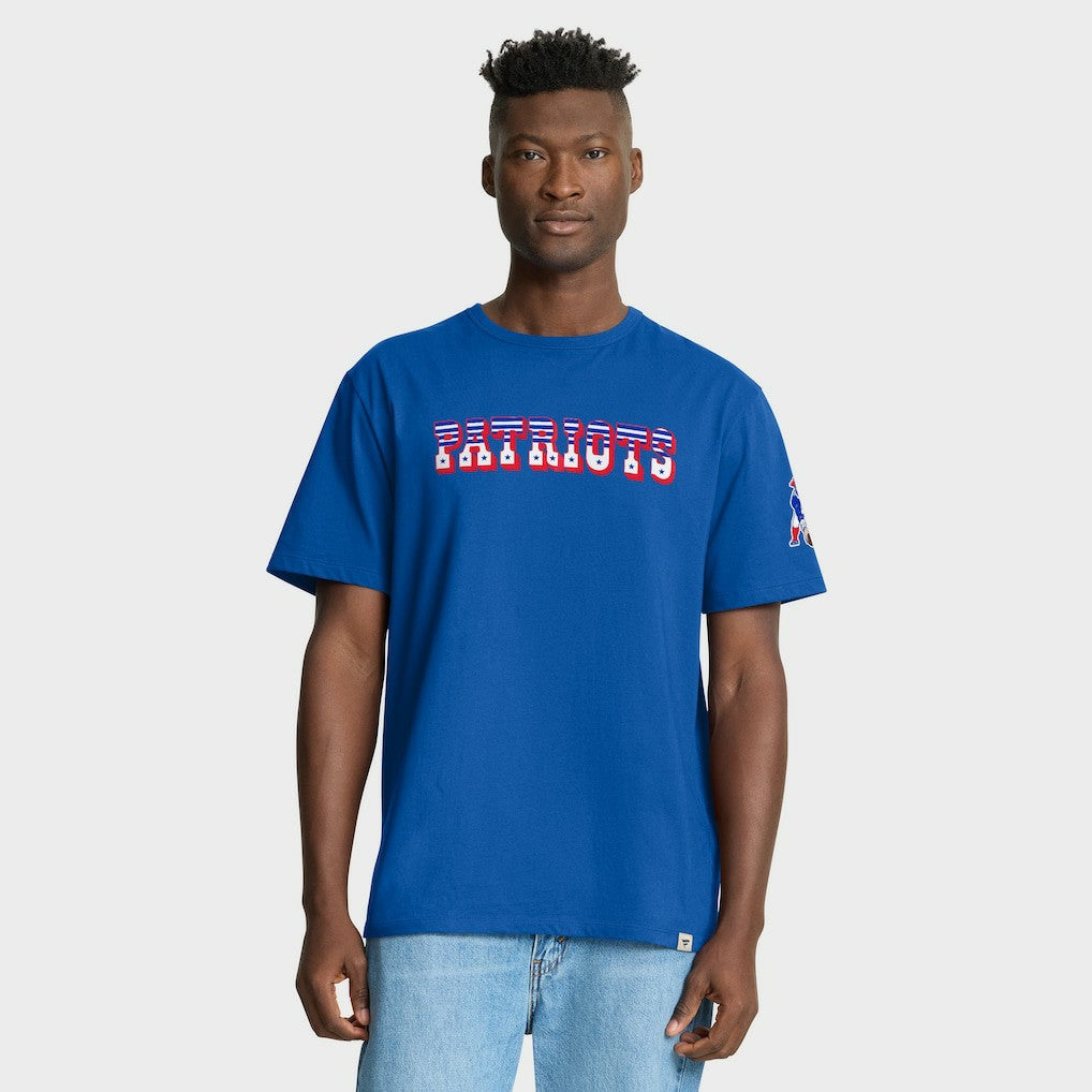 New England Patriots Elevated Classic Legacy T-Shirt Royal | Fanatics