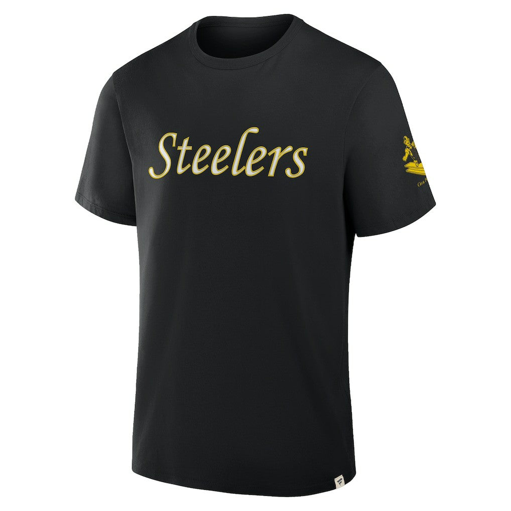 Pittsburgh Steelers Elevated Classic Legacy T-Shirt Black | Fanatics