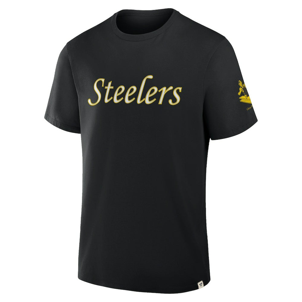 Pittsburgh Steelers Elevated Classic Legacy T-Shirt Black | Fanatics